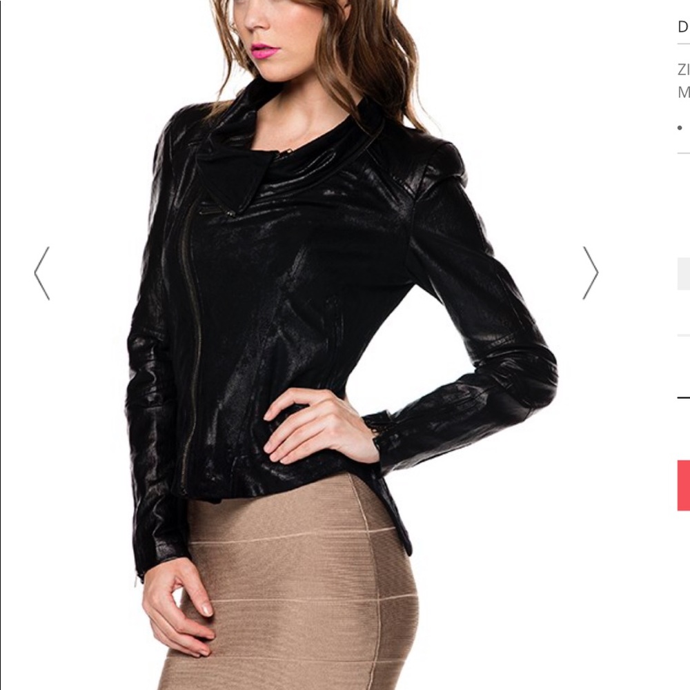 COMME USA Black suede jacket